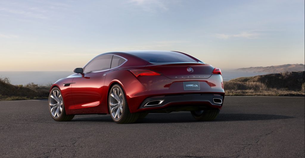 2016 Buick Avista Concept exterior in red 002