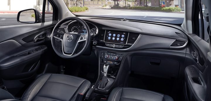 2017 Buick Encore interior.