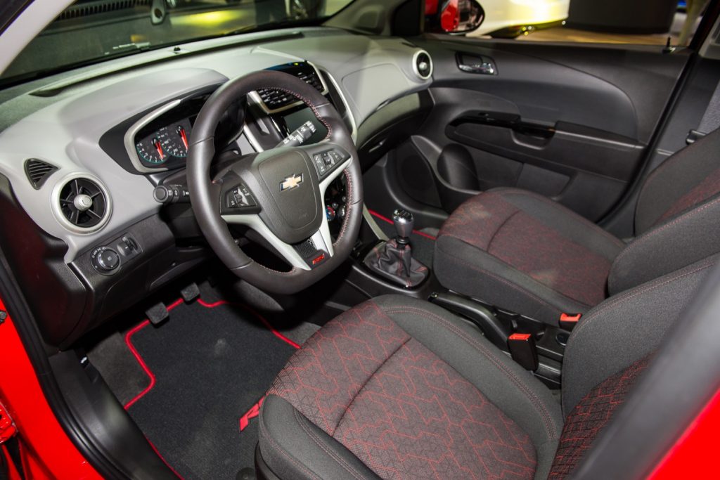 2018 Chevy Sonic Sedan Interior Colors | GM Authority