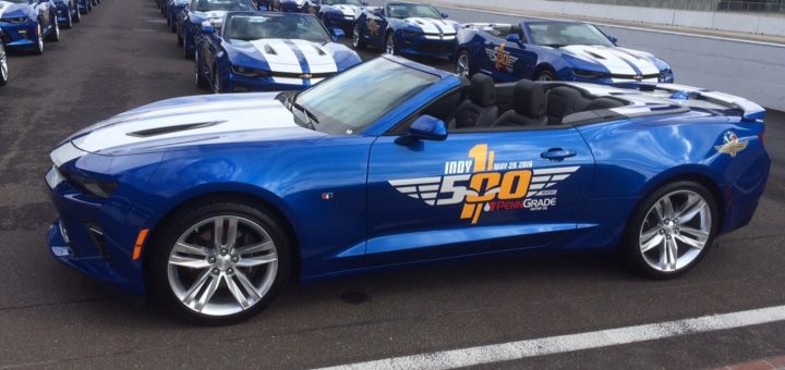 2016 Chevy Camaro Ss Revealed As Indy 500 Car Gm Authority