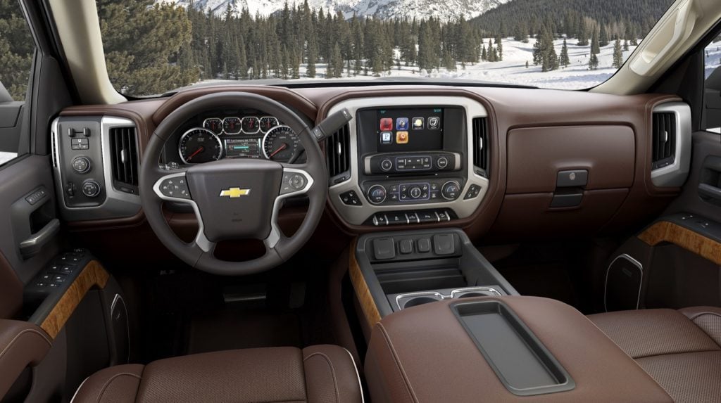 chevy silverado ltz interior