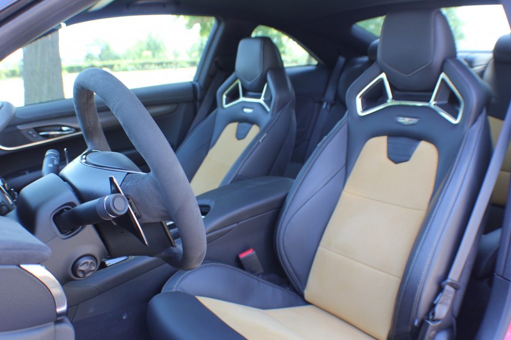 2016 Cadillac ATS-V Coupe interior - GMA Garage 004