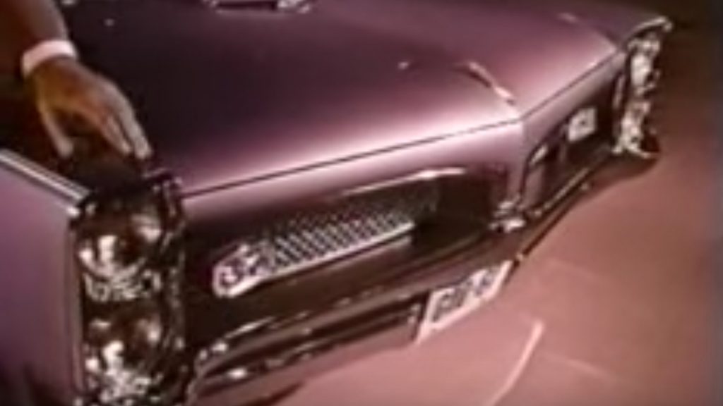 Pontiac GTO 2-door hardtop with 8-track! 1967 PONTIAC GTO advertisement page