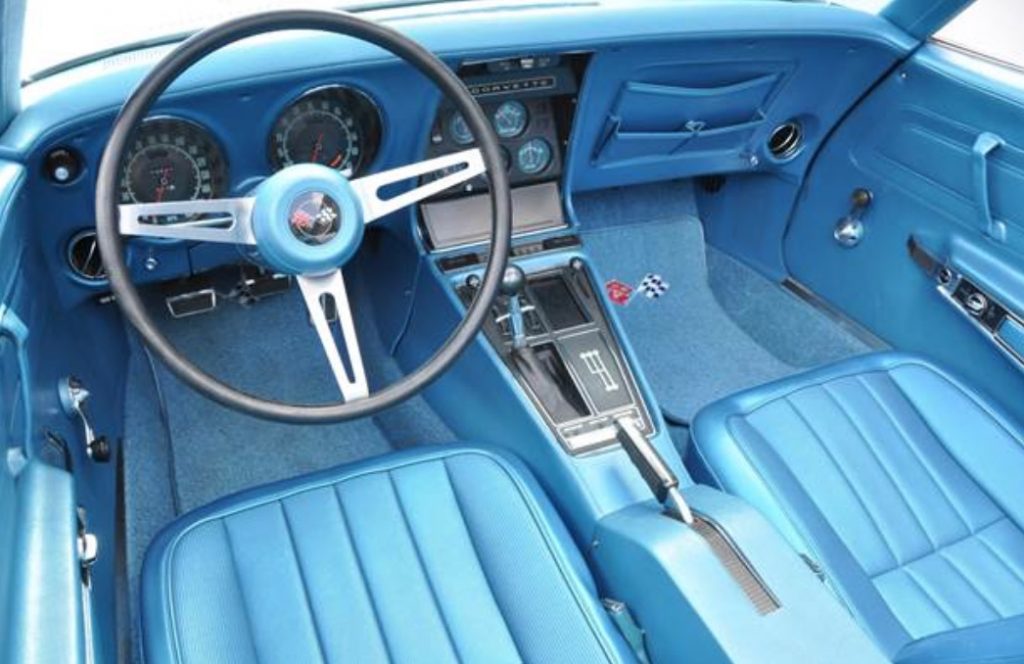 1970 C3 Corvette ZR1 interior