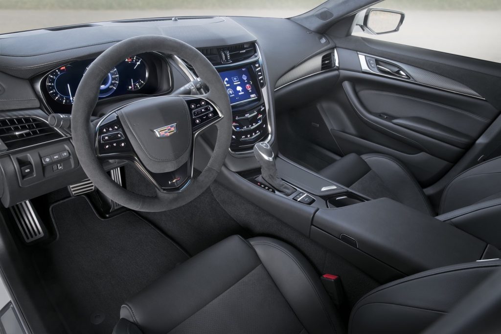 2017 Cadillac CTS-V Sedan Carbon Black interior 001