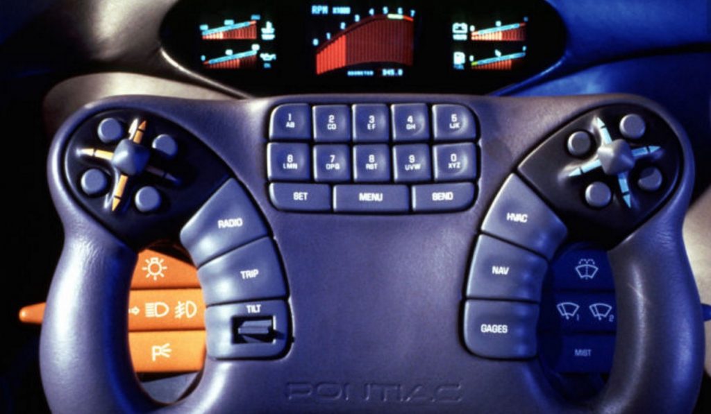 1987 Pontiac Pursuit Concept Interior