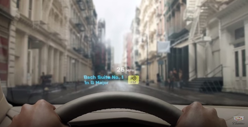 2017 Cadillac CTS Sedan The Game Commercial Head Up Display