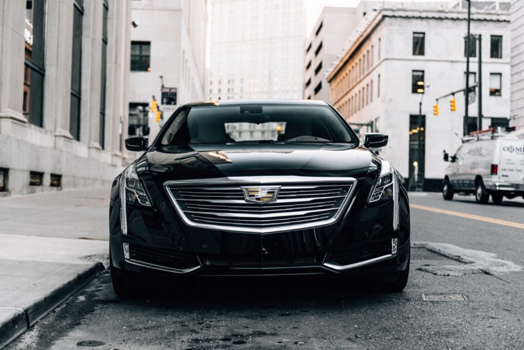 The front end of the pre-refresh Cadillac CT6.