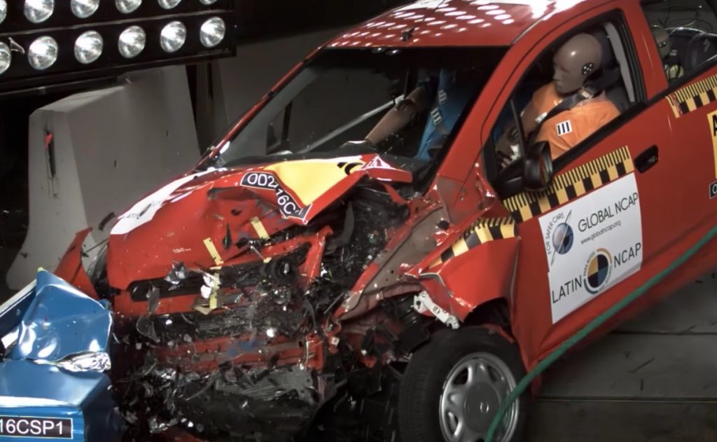 Chevrolet Spark GT Crash Test