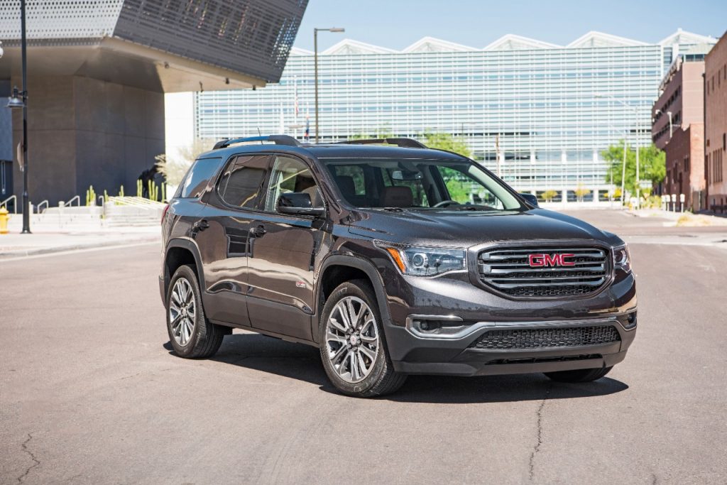 gmc acadia iridium metallic