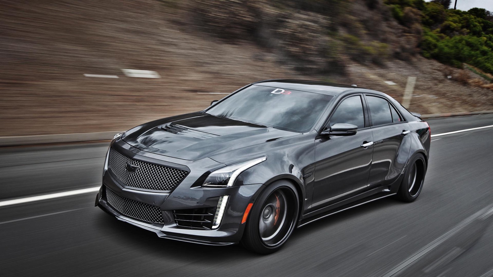 D3 Cadillac Does It Again With A Beastly Widebody Cadillac CTS-V