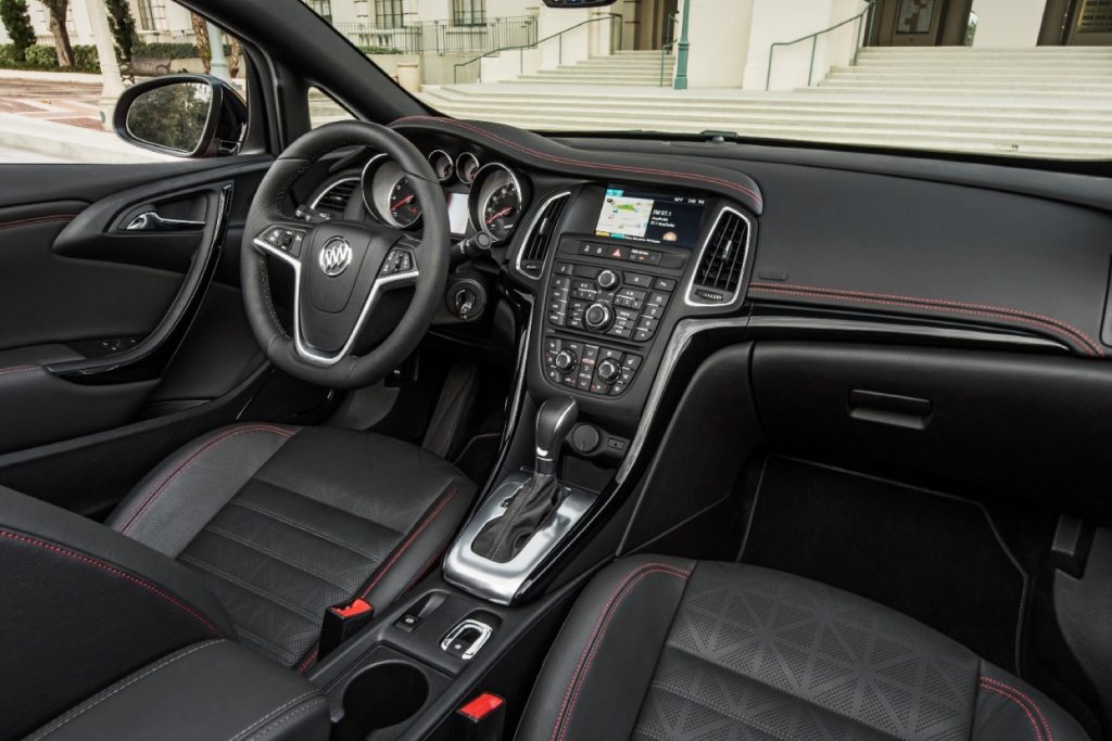 2017 Buick Cascada Sport Touring Sport Red interior 002