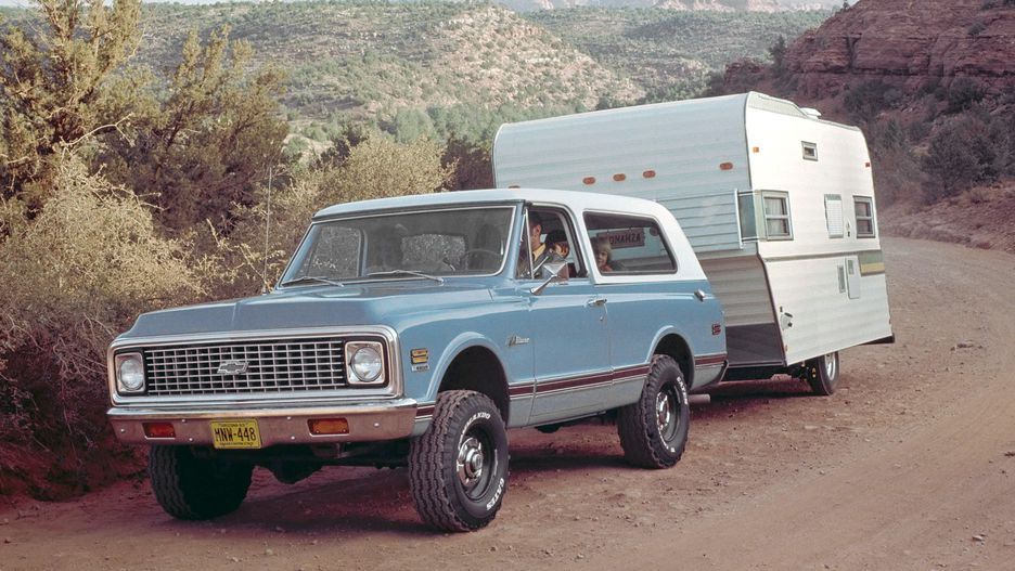 1969 Chevrolet K5 Blazer.