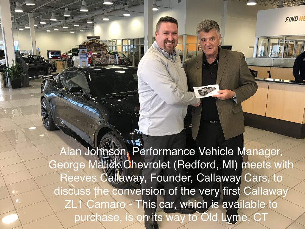 First Callaway Camaro ZL1