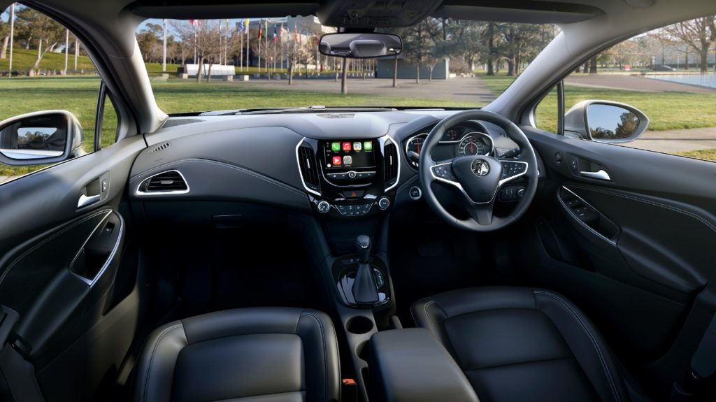 2017 Holden Astra Sedan Interior