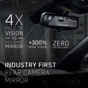 General Motors Cadillac Rear Camera Mirror Infographic