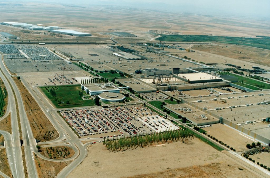 General Motors Zaragoza Spain factory plant