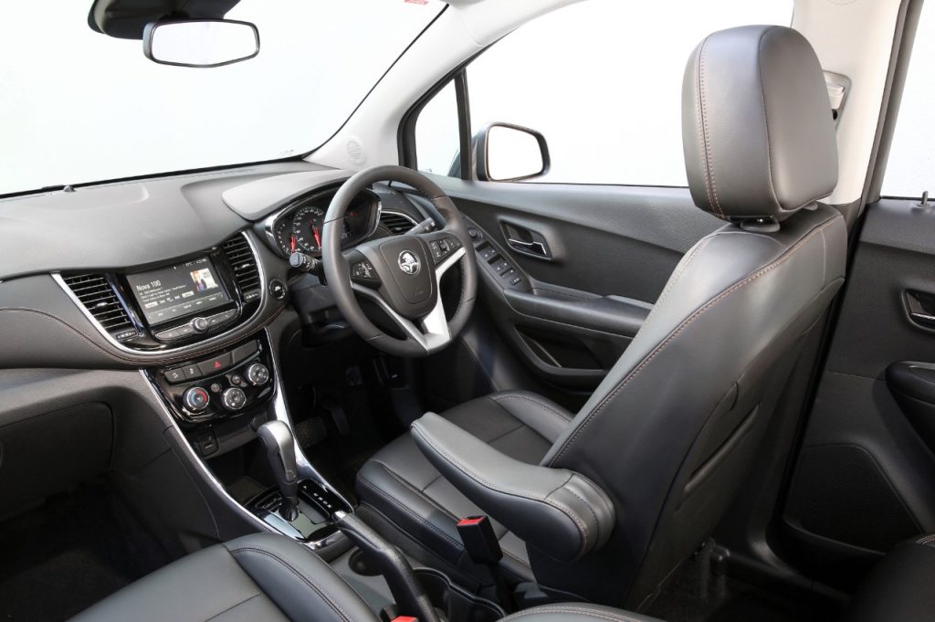 2017 Holden Trax Interior
