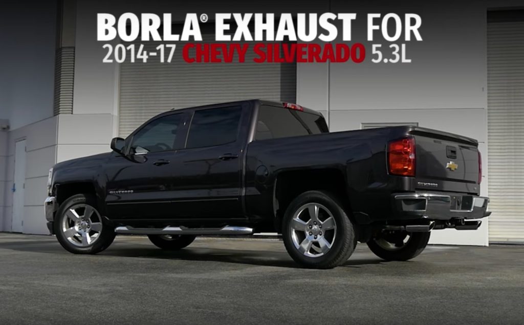 Borla Demonstrates Its Different Exhaust Kits For The Silverado/Sierra