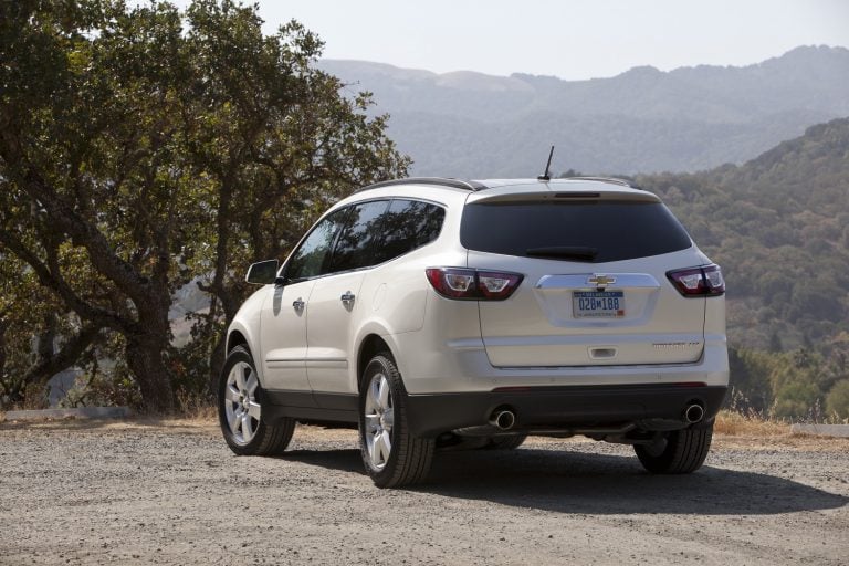 Chevy Traverse Recalled For Exploding Driver Airbag Inflator   2016 Chevrolet Traverse LTZ Exterior 002 768x512 