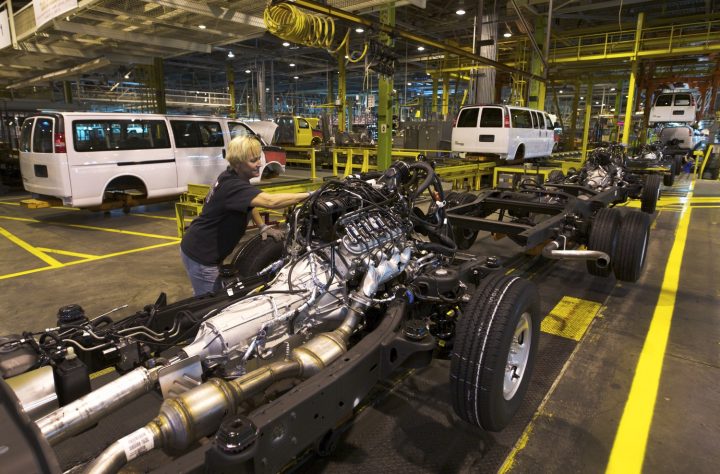 Photo of GM Wentzville plant in Missouri.