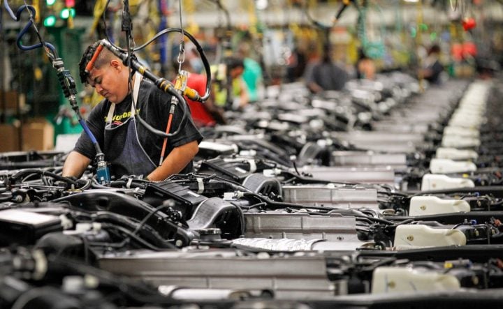 The GM Arlington production plant in Texas.