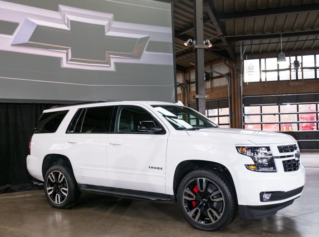 2018 Chevrolet Tahoe RST Live Reveal Exterior 001