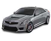 2018 Cadillac ATS-V Coupe in Satin Steel Metallic G9K