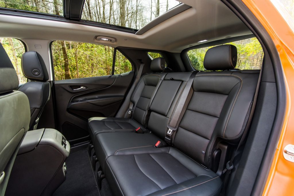 2018 Chevrolet Equinox interior real world 002 rear seat