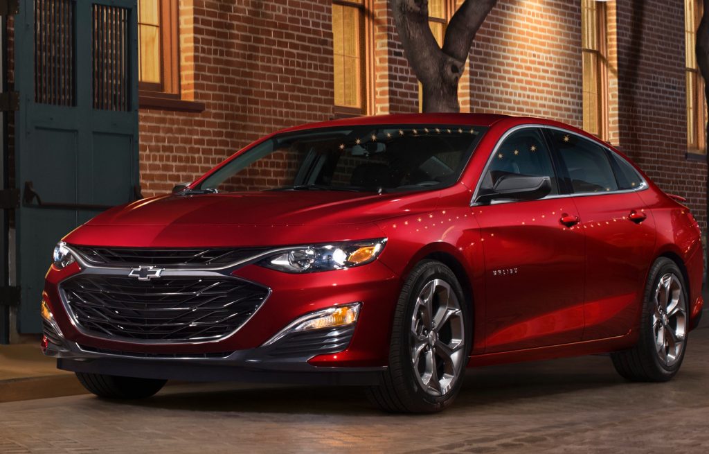 Chevy Malibu Discount Takes 1 000 Off Price In June 2021   2019 Chevrolet Malibu RS Exterior 001 Front Three Quarters 1 1024x655 