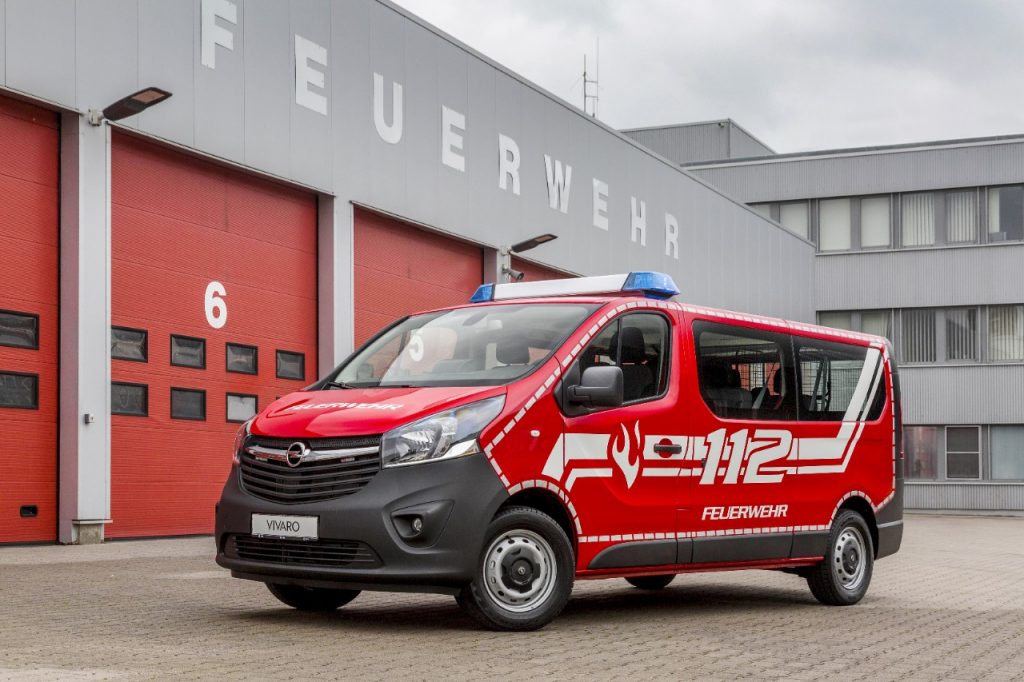 Opel Vivaro Combi Fire Vehicle