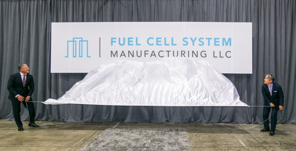 The 2017 unveiling of Fuel Cell System Manufacturing LLC.