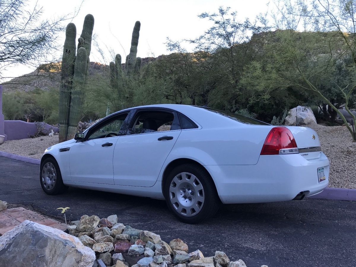 The Last Chevy Caprice PPV Was A 9C1 Package Heron White With The 6.0L ...