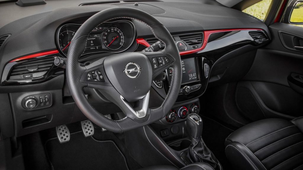 2017 Opel Corsa S Interior