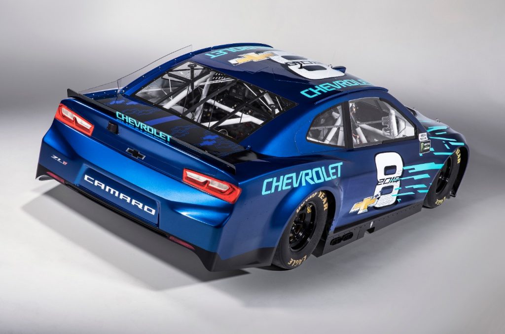 2018 Chevrolet Camaro ZL1 NASCAR Cup race car rear