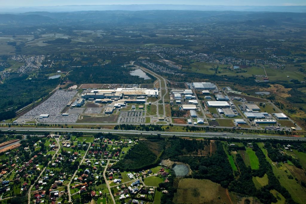 General Motors Chevrolet Gravatai factory facility plant 003 aerial