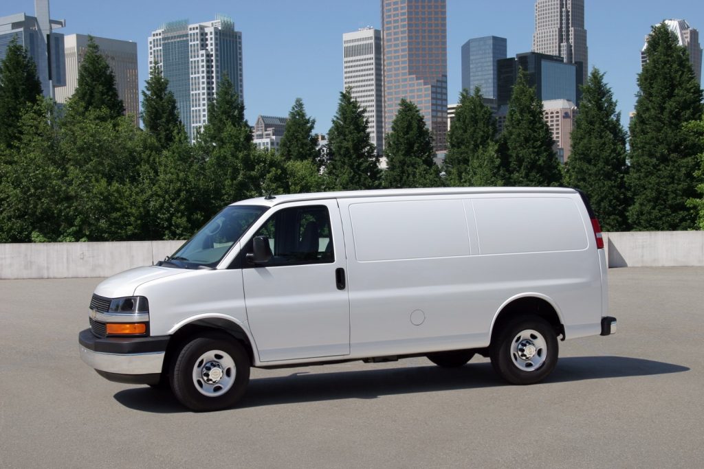 A 2019 Chevy Express looks exactly like this 2016 unit.