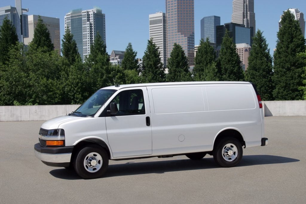 Chevrolet best sale van 2016