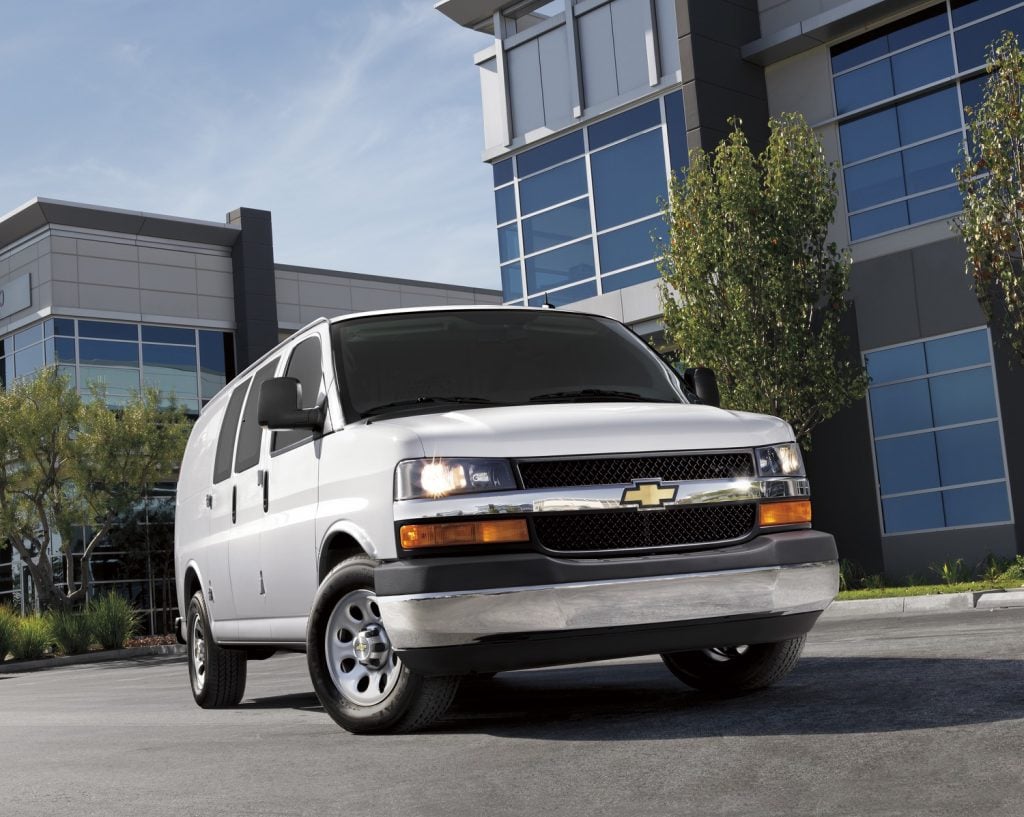 2021 chevy vans for sale