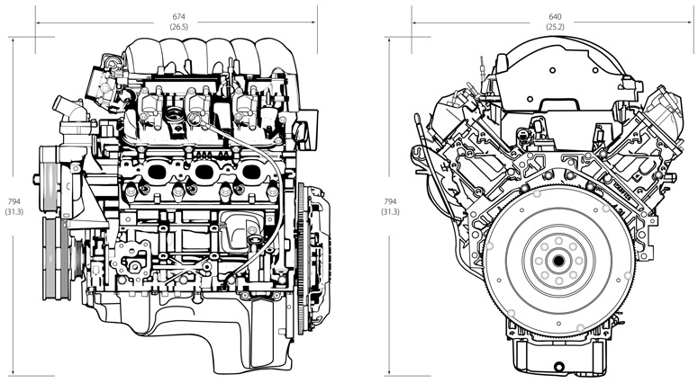 GM 4.3L V-6 LV1 engine 003