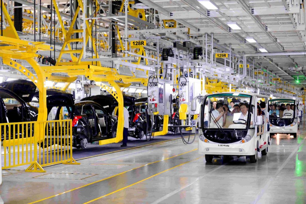 GM-Cadillac Jinqiao Shanghai China Factory Plant 007 production line