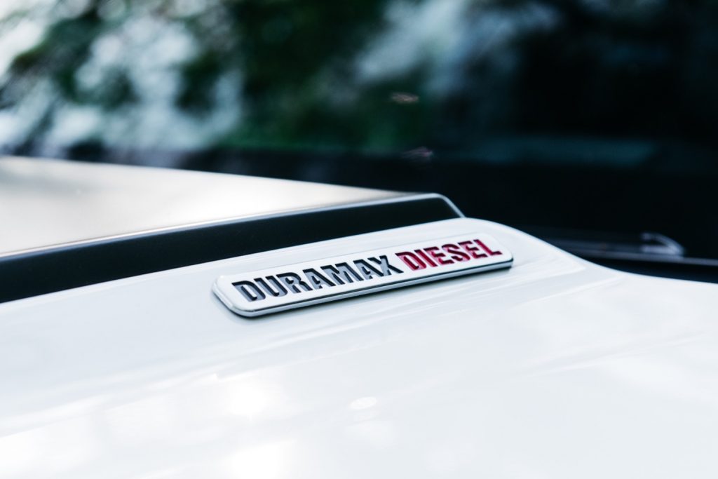 2017 Chevrolet Colorado ZR2 exterior - GM Authority Review 034 Duramax Diesel logo badge