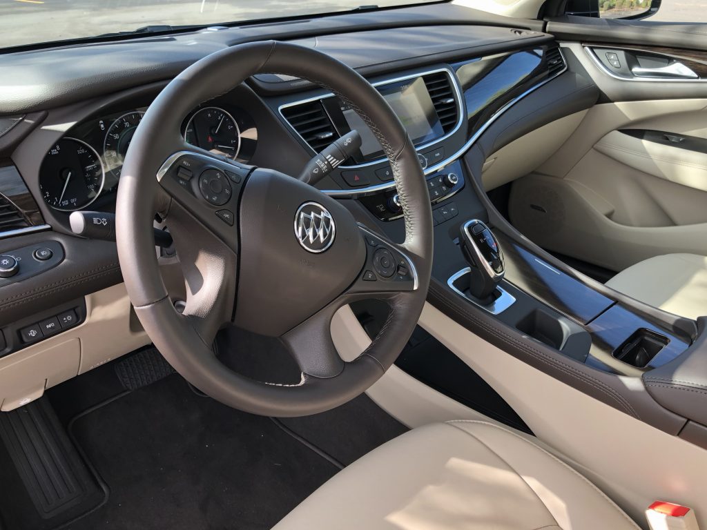 2018 Buick LaCrosse eAssist interior