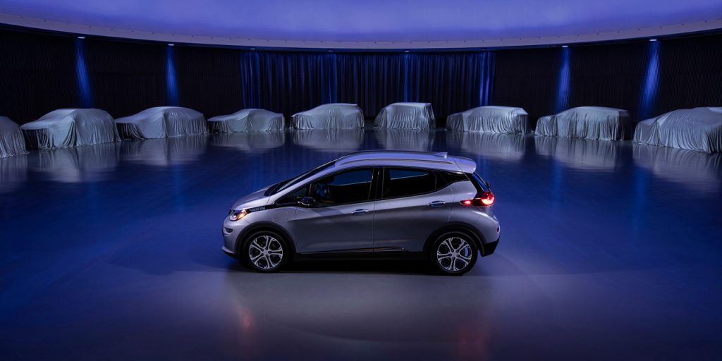 GM announces 20 new electric vehicles - Chevrolet Bolt