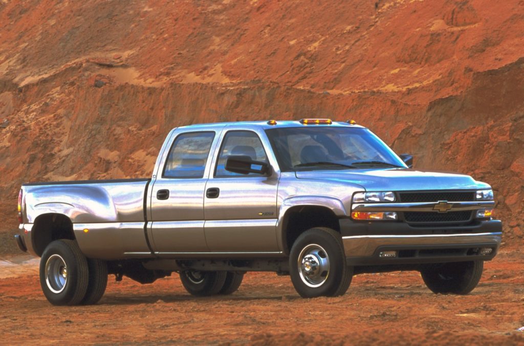 2001 Chevrolet Silverado HD one-ton pickup with Duramax 6.6L tur