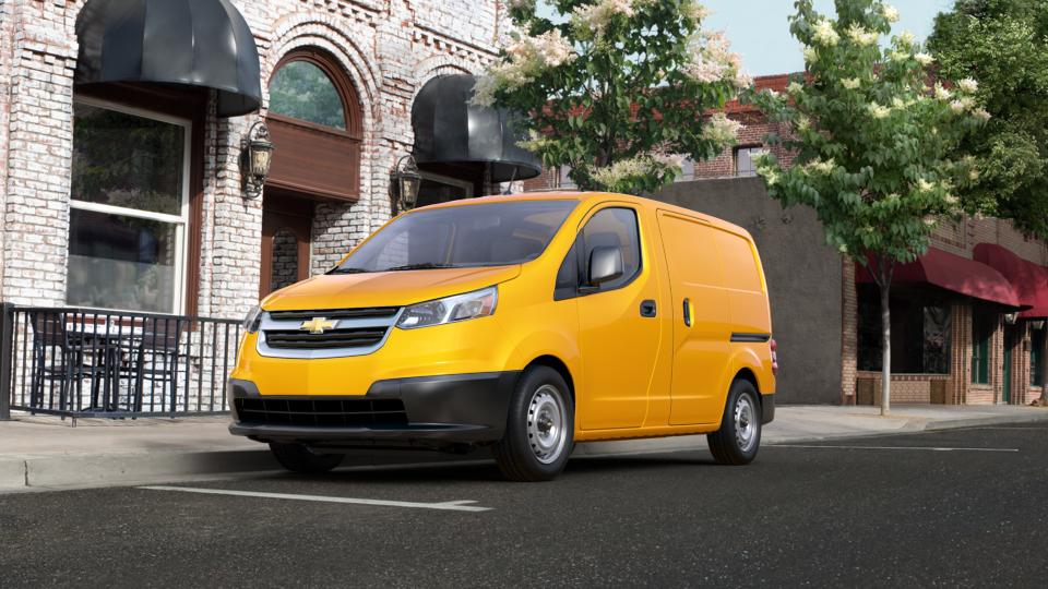 2018 Chevrolet City Express Sunglow Yellow exterior color GTP