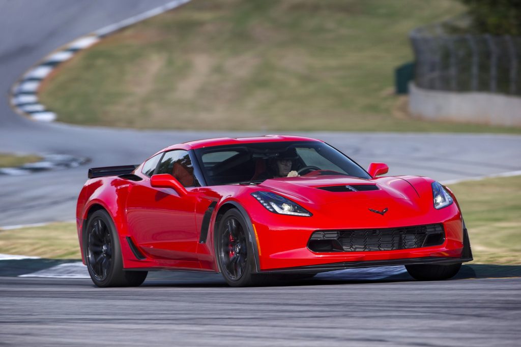 2018 Chevrolet Corvette Z06 Exterior 008 Coupe in Torch Red