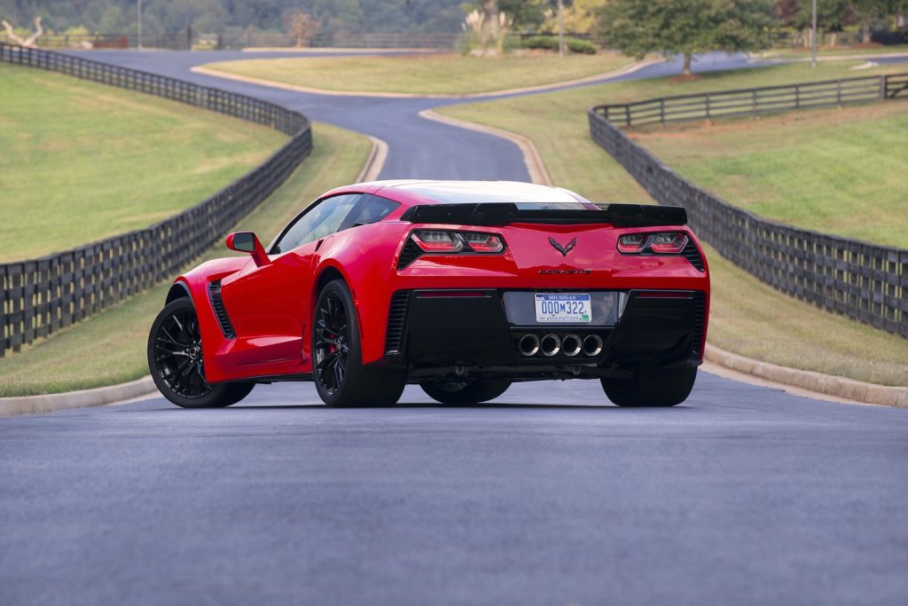 2018 Chevrolet Corvette Z06 Exterior 010 Coupe in Torch Red