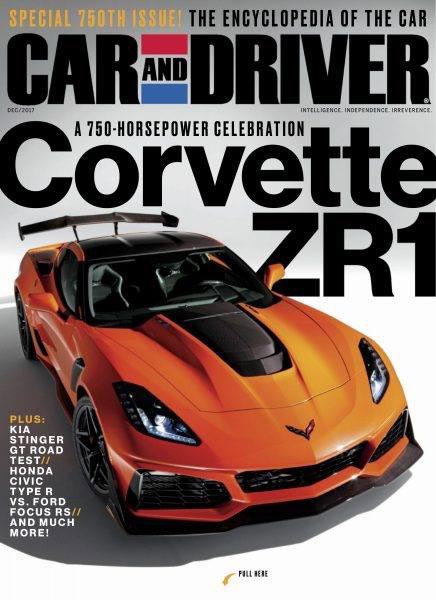 2019 C7 Corvette ZR1 leaked cover