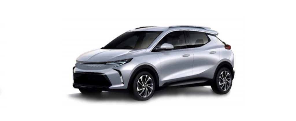 Leaked future electric crossover